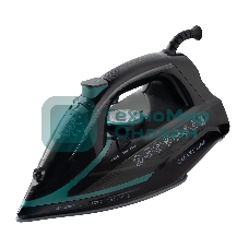 Утюг Galaxy GL 6136 черный/зеленый, 3100 Вт, 80 г/мин, 220 г/мин, 350 мл