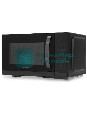 Микроволновая печь Hyundai HYM-D3011 черный, 25 л, 900 Вт, переключатели - сенсор