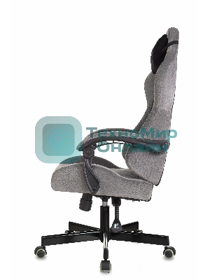 Кресло игровое Knight Terminator серый Light-19, крестов. металл