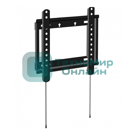 Кронштейн для LED/LCD телевизоров TRONE Frame 10, черный, фиксированный