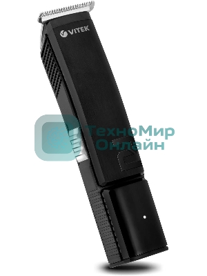 Машинка для стрижки Vitek Euphoria VT-1356 черный (насадок в компл:4шт)