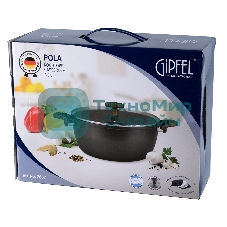 Кастрюля POLA 20х9,5см/2,3 л из прессованного алюминия