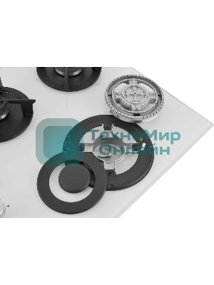 Варочная панель газ ZUGEL ZGH452W, белая