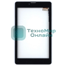 Сенсорное стекло (тачскрин) для Irbis TZ730, черное с рамкой