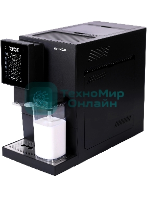 Кофемашина автоматическая Hyundai HAM-5405 черный, исп. кофе - зерновой, 1.1 л, 1350 Вт, 20 Бар