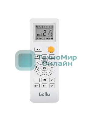 Кондиционер мобильный Ballu Eclipse BPAC-07 EPW/N6 7000 BTU, 18 м², 50 дБ, охлаждение, осушение, белый
