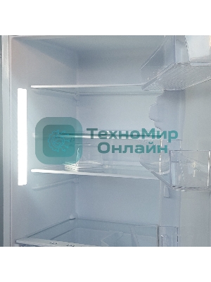 Холодильник Бирюса M6135 металлик двухкамерный 240/60л морозилка сверху, автоматическое оттаивание