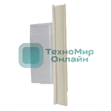 Рамка 1-местная IEK BRITE РУ-1-БрКр-44 IP44 бежевый