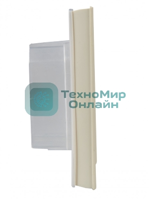 Рамка 1-местная IEK BRITE РУ-1-БрКр-44 IP44 бежевый