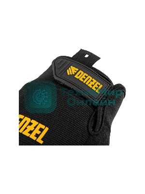 Перчатки универсальные Denzel 68003 усиленные, с защитными накладками, размер 10