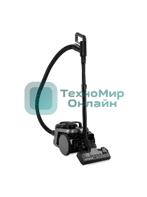 Пылесос Polaris PVC 1909 графитовый, 650/2200 Вт, уборка сухая, пылесборник контейнер 3 л