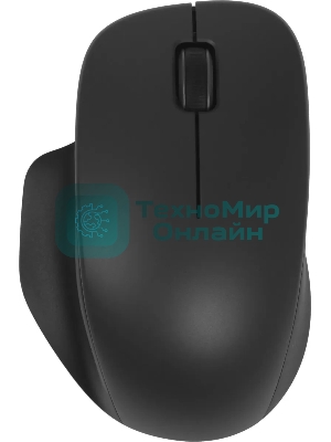 Мышь беспроводная Xiaomi Wireless Mouse Comfort Edition черный, 1200 dpi, радиоканал, USB, кнопки - 3