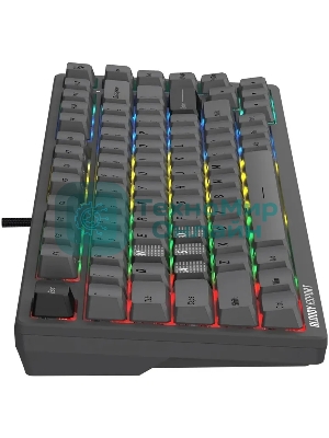 Клавиатура A4Tech Bloody MS76 проводная, USB Type-A, темно-серый