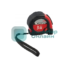 Рулетка Matrix status magnet fixation 3 мх16мм обрезиненный корпус зацеп с магнитом