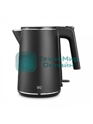 Чайник электрический BQ KT1716P черный. Мощность:1800 Вт, Объем 1л