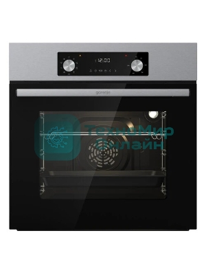 Духовой шкаф электрический Gorenje BO6737E02NX, черный
