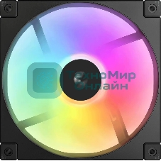 Вентилятор для корпуса DEEPCOOL FD14 ARGb черный, 140 мм, 1650 об/мин, 25.2 дБ, 4 pin