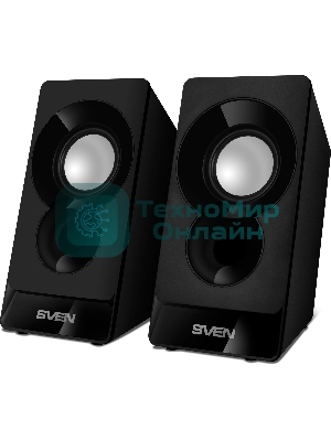 Акустическая система SVEN 300 2.0 черный 6Вт