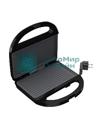 Гриль электрический Maxvi SM702P черный