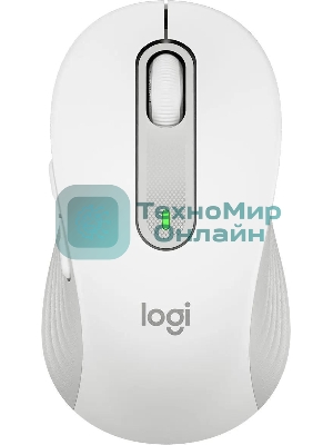 Мышь беспроводная Logitech Signature M650 белый, 4000 dpi, радиоканал, Bluetooth, USB, кнопки - 5