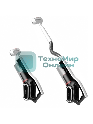 Пылесос вертикальный Deerma Combo DX700 Pro белый, питание от сети, 210 Вт, уборка сухая, пылесборник 0.8 л