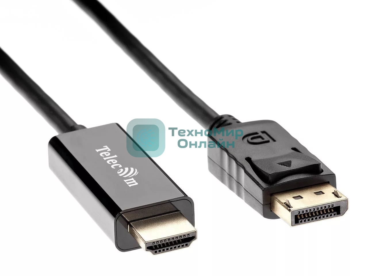 Кабель-переходник DisplayPort M-> HDMI M 1.8m Telecom [TA494)