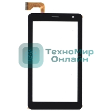 Сенсорное стекло (тачскрин) для Irbis TZ728, черное