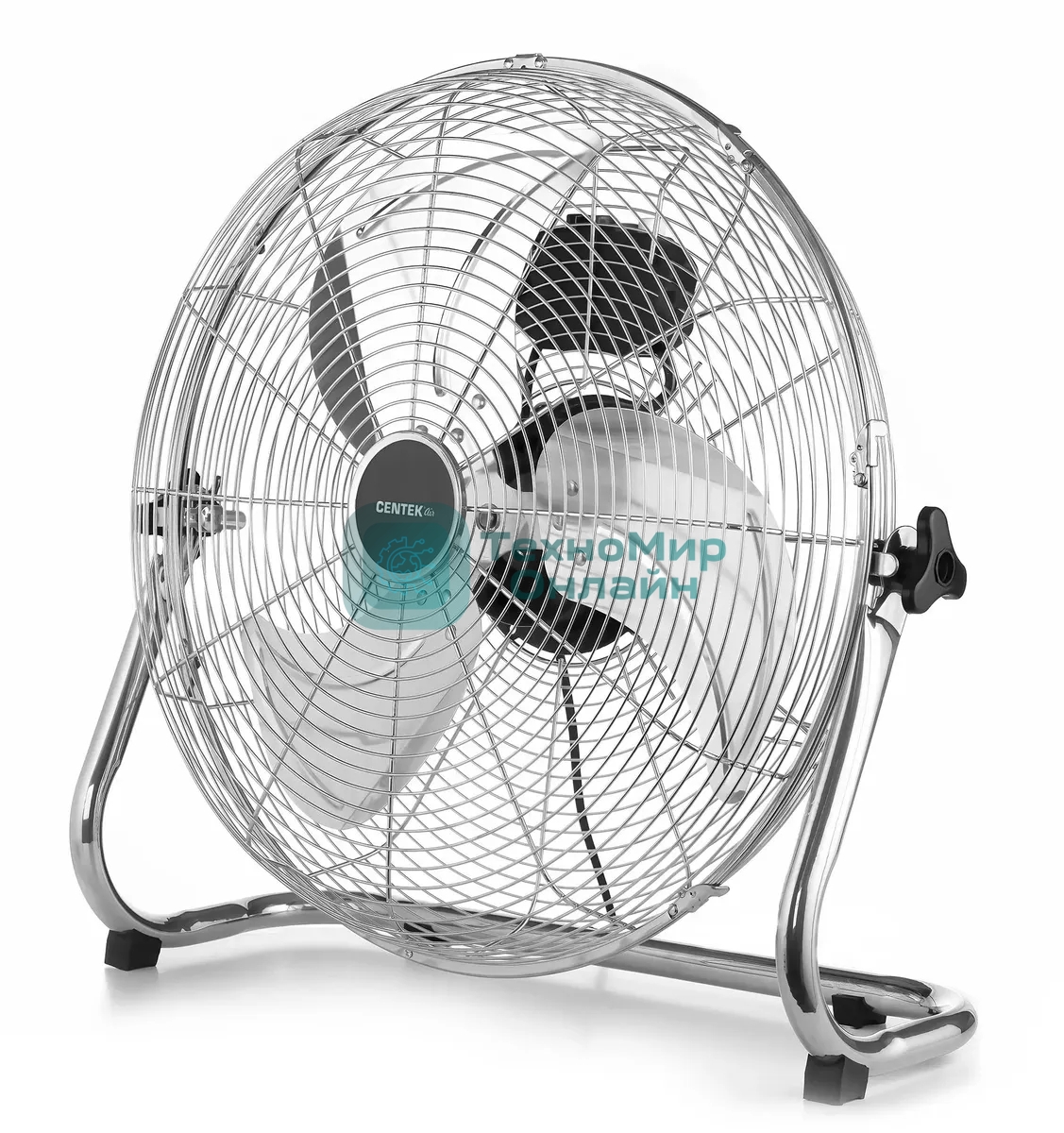 Вентилятор напольный Centek CT-5031 110 Вт, 3 скорости, серебристый