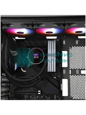 Система жидкостного охлаждения Thermalright Frozen Magic 360 V2 ARGB Soc-AM5/AM4/1200/1700/1851 черный 4-pin 25.6dB Al Ret (F-MAGIC-360-BL-ARGB-V2)