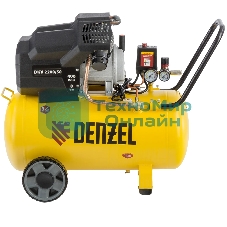 Компрессор воздушный Denzel DKV2200/50,Х-PRO 2,2 кВт, 400 л/мин, 50 л