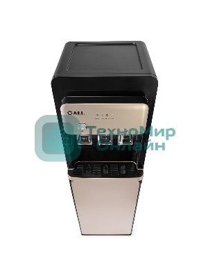 Кулер для воды AEL LD-AEL-806a, нижняя загрузка, нагрев 95 °С, охлаждение 10 °С, черный/золотистый