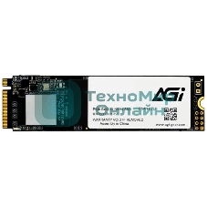 Накопитель SSD AGI AI298, 1Tb, PCIe 3.0 x4, M.2 2280, NVMe, R/W 2590/2050