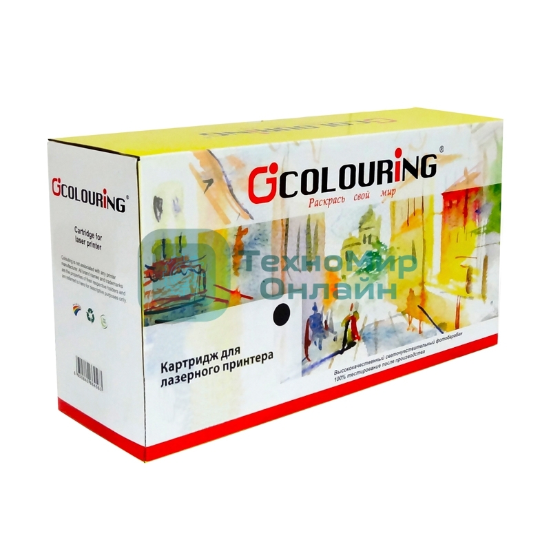 Картридж лазерный Colouring CG-KX-FAT411A/461/FAT92/FAT94/KX-FAC415 черный (2000 стр) для Panasonic KX-MB261/262/263/271/763/771/772/773/778/778CN/781/783/228CN/238CN/258CN/2000/2010/2025/2030/2061/2003CN/2008CN/2033CN/2038CN