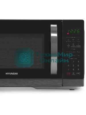 Микроволновая печь Hyundai HYM-D3011 черный, 25 л, 900 Вт, переключатели - сенсор