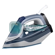 Утюг Centek CT-2323 серый/синий, 2800 Вт, 40 г/мин, 140 г/мин, 480 мл