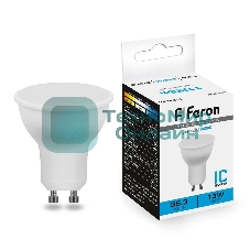 Лампа светодиодная Feron LB-960 LED 13вт 230в GU10 дневной