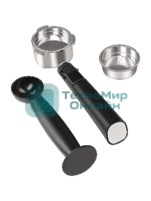 Кофеварка рожковая ARESA AR-1612 черный, исп. кофе - молотый, 1,5 л, 1100 Вт, 15 бар