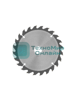 Пильный диск по дереву Denzel ф235 х 30 мм, 24 зубьев
