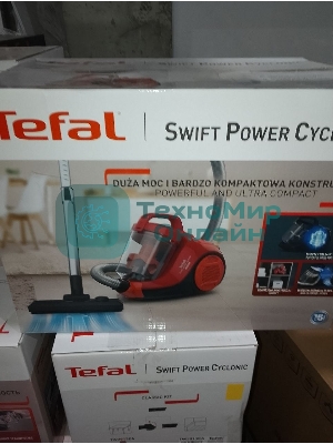 (Поврежденная упаковка) Безмешковый пылесос TEFAL TW2913EA