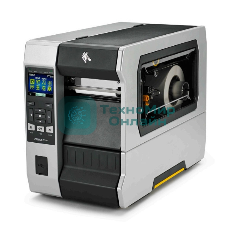 Принтер этикеток термотрансферный Zebra ZT610 4