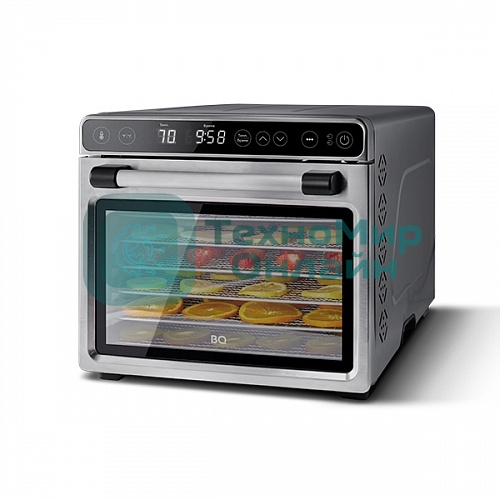 Сушилка для овощей и фруктов BQ FD1007 Steel. Мощность: 650 Вт