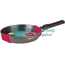 Сковорода Rondell Praline RDA-1565, 26см, съемная ручка, без крышки, коричневый