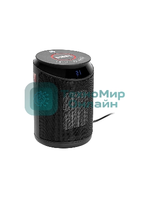 Тепловентилятор керамический Denzel DTFC-2000, 1000/2000 Вт, 20 м2, пульт, 3 режима, термостат