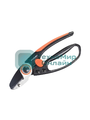 Секатор PATRIOT PAP-203, контактный, с наковаленкой, антифрикционное покрытие, ручка-петля, 203 мм