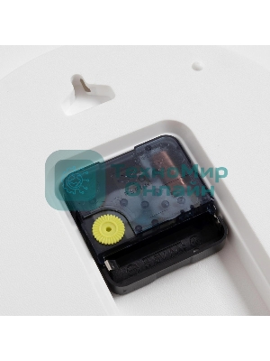 Часы настенные аналоговые Бюрократ WALLC-R85P D35см коричневый/белый