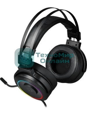 Гарнитура Redragon Lamia 2 чёрный, проводная, USB, подсветка