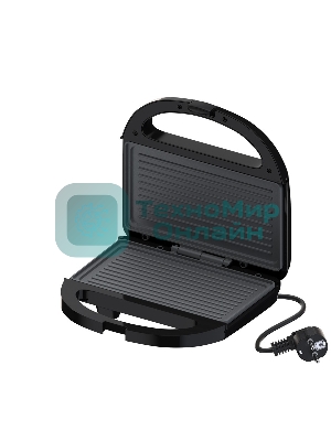 Гриль электрический Maxvi SM702P черный