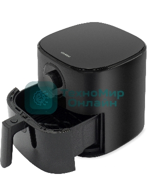 Аэрогриль Hyundai HYF-5003 черный, 1500 Вт, 5.5 л, сенсор, 25 программ