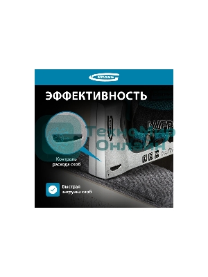 Степлер мебельный GROSS, алюминиевый корпус, тип скобы 13, 53, 300, 6-10 мм 41001