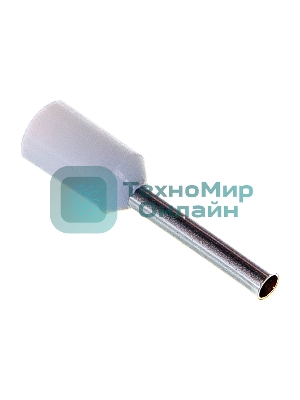 Наконечник-гильза Navigator НШвИ 0,75-8,0 белый (100 шт)